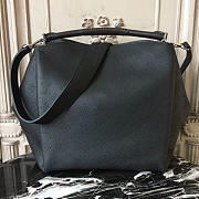 Fancybags  louis vuitton original mahina leather babylone M51223 black - 6