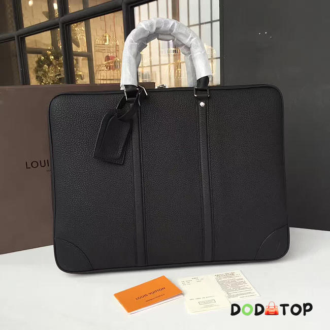 Fancybags Louis vuitton original epi leather dandy briefcase M54404 black - 1