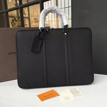 Fancybags Louis vuitton original epi leather dandy briefcase M54404 black
