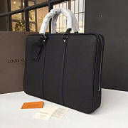Fancybags Louis vuitton original epi leather dandy briefcase M54404 black - 3