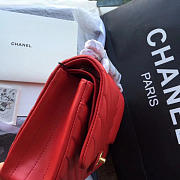Fancybags Chanel 11.12 Flap Bag Red - 5
