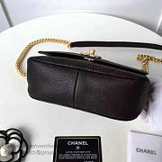 Fancybags Chanel Grained Calfskin Flap Bag with Top Handle Black A93756 VS09826 - 3