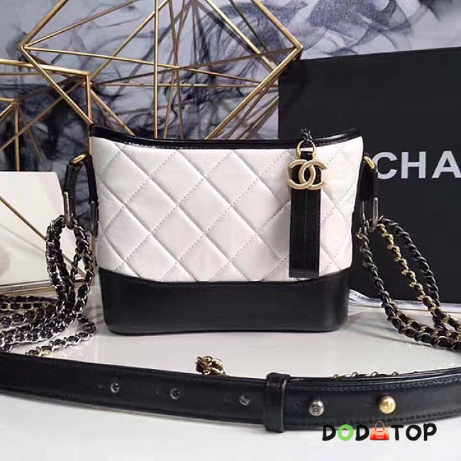Fancybags Chanel Chanels Gabrielle Small Hobo Bag White A91810 VS08467 - 1