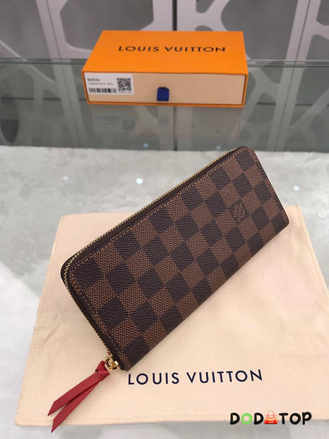 Fancybags Louis vuitton damier ebene zippy wallet N60015 - 1