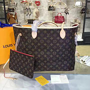 Fancybags Louis vuitton original monogram canvas neverfull gm red - 3