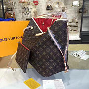 Fancybags Louis vuitton original monogram canvas neverfull gm red - 4