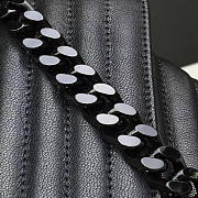 YSL Monogram College Black Grain Leather Black Metal Size 32 x 20 x 8.5 cm - 5