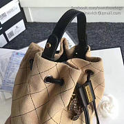 Fancybags Chanel Calf Leather Mini Bucket Bag Camel 170304 VS05087 - 5