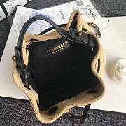 Fancybags Chanel Calf Leather Mini Bucket Bag Camel 170304 VS05087 - 4