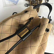 Fancybags Chanel Calf Leather Mini Bucket Bag Camel 170304 VS05087 - 3