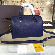 Fancybags Louis vuitton original monogram empreinte speedy 25 M42401 Navy blue - 1