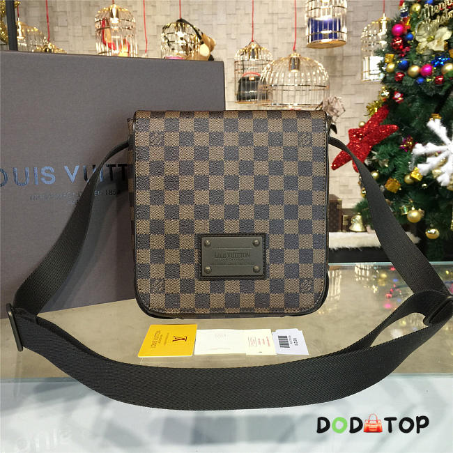 Fancybags LOUIS VUITTON EBENE BROOKIYN 5763 - 1