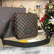 Fancybags LOUIS VUITTON EBENE BROOKIYN 5763 - 3