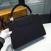 Fancybags Louis vuitton original taurillon leather capucines MM M94736 black - 4