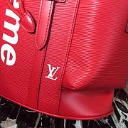 Fancybags Louis Vuitton Supreme backpack M41709 Red water ripple backpack - 6