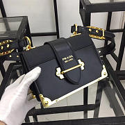 Fancybags Prada Cahier Bag 1BD045 Black - 1