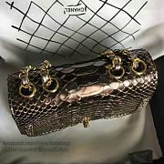Fancybags Chanel Snake Leather Flap Shoulder Bag Gold A98774 VS00548 - 4