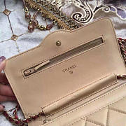 Fancybags Chanel Lambskin Mini Chain Purse Beige A81024 VS01851 - 5