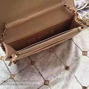 Fancybags Chanel Lambskin Mini Chain Purse Beige A81024 VS01851 - 4