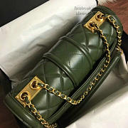 Fancybags Chanel Quilted Lambskin Flap Bag Green A91365 VS06525 - 6