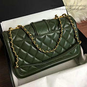 Fancybags Chanel Quilted Lambskin Flap Bag Green A91365 VS06525 - 5