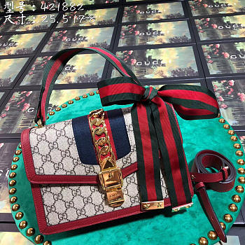 Fancybags Gucci Sylvie And Dionysus red 421882