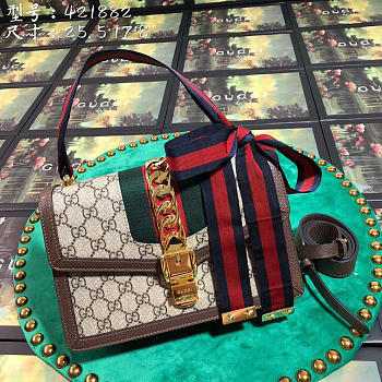 Fancybags Gucci Sylvie And Dionysus brown 421882