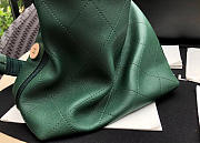 Chanel Calfskin buckle shoulder strap hippie bag 93660 green - 3