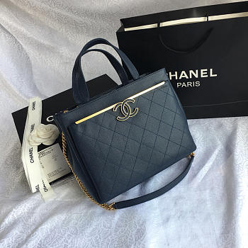 Fancybags Chanel Tote Bag Dark blue 57563