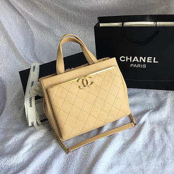 Fancybags Chanel Tote Bag Dark apricot 57563