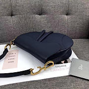 Fancybags Dior Saddle Bag Original Leather blue M0446 - 5