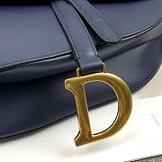 Fancybags Dior Saddle Bag Original Leather blue M0446 - 2