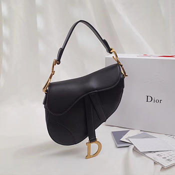 Fancybags Dior Saddle Bag Original Leather black M0446