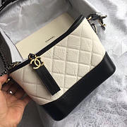 Fancybags Chanel Gabrielle White spell black - 1