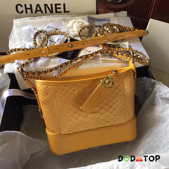 Fancybags Chanel Gabrielle yellow - 1