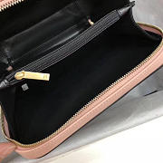 Chanel CC Filigree Medium Vanity Case Bag in Grained Calfskin A93343 Pale Pink Black 2017 - 3