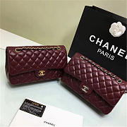 Chanel 1112 Lambskin Leather Flap Bag With Gold/Silver Hardware 25cm - 3