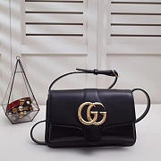 GG original calfskin arli small shoulder bag 550129 black - 1