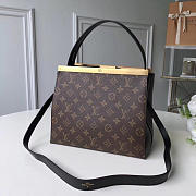 louis vuitton original monogram canvas city frame handbag M52718 - 6