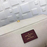 louis vuitton original monogram beaubourg mm handbag m43953 beige - 5