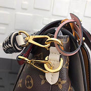 louis vuitton original monogram beaubourg mm handbag m43953 beige - 4