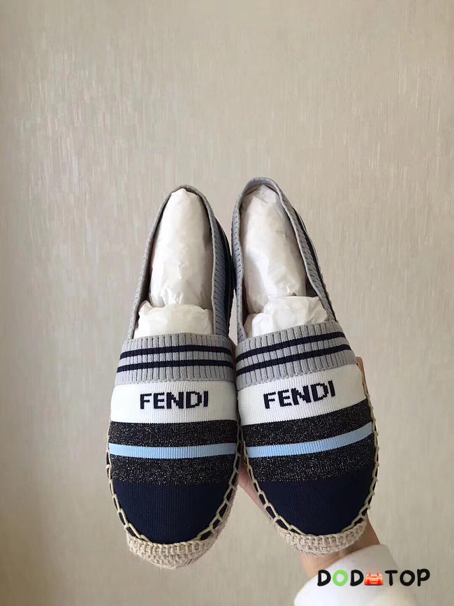 FENDI ESPADRILLES MULTICOLOUR YARN CSPADRILLES - 1