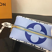 Louis vuitton monogram canvas beach pouch M67610 blue - 5