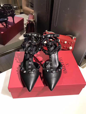  VALENTINO high-heeled shoes 6.5cm black