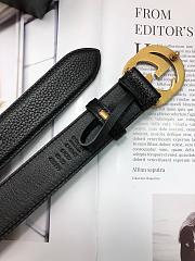 Gucci belt Cowhide 3.8 black - 5
