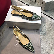 Dior green flat 1cm - 1