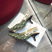 Dior Green mid heel 6.5cm - 5