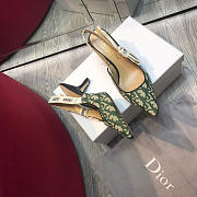 Dior Green mid heel 6.5cm - 6
