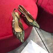 Dior Green mid heel 6.5cm - 3