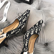 Dior black middle heel 6.5cm - 6
